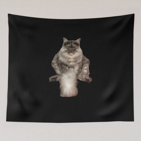Item preview, Seated Cat Philosopher designed and sold by NicoDesignArt.
