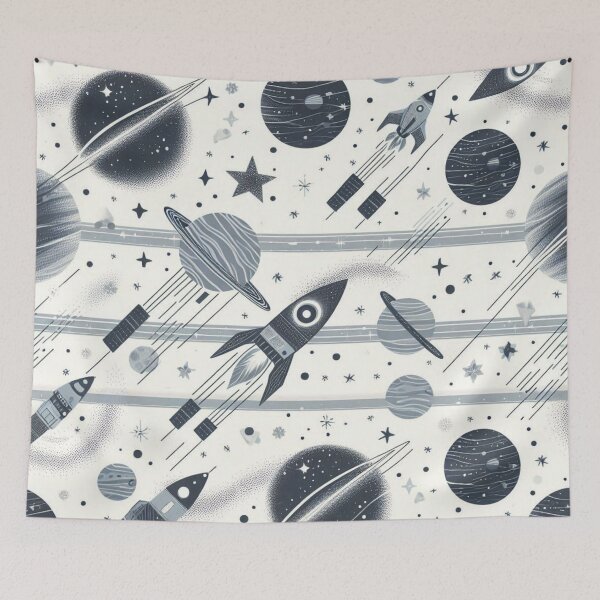 Item preview, Minimalist Space Odyssey: Elegant Cosmic Design designed and sold by Rui Fernandes.