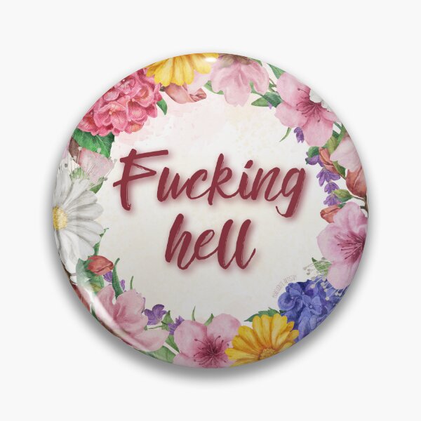 Item preview, Fucking Hell Florals designed and sold by Marguerite Artistry.