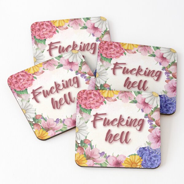 Item preview, Fucking Hell Florals designed and sold by Marguerite Artistry.
