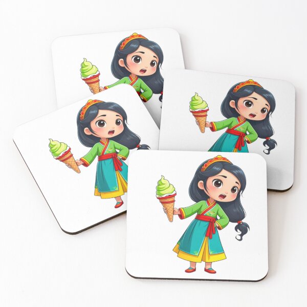 Item preview, Mulan Eating an Ice Cream Cone  designed and sold by PedroStyle.