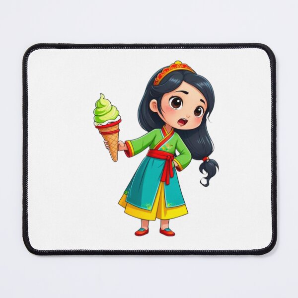 Item preview, Mulan Eating an Ice Cream Cone designed and sold by PedroStyle.