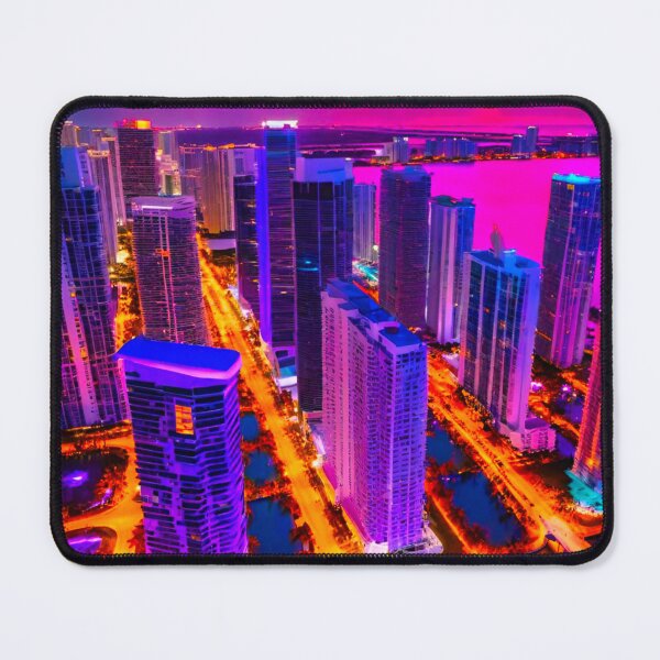 Item preview, Urban Sunset: Miami’s Evening Glow designed and sold by GrizzlyCollective.