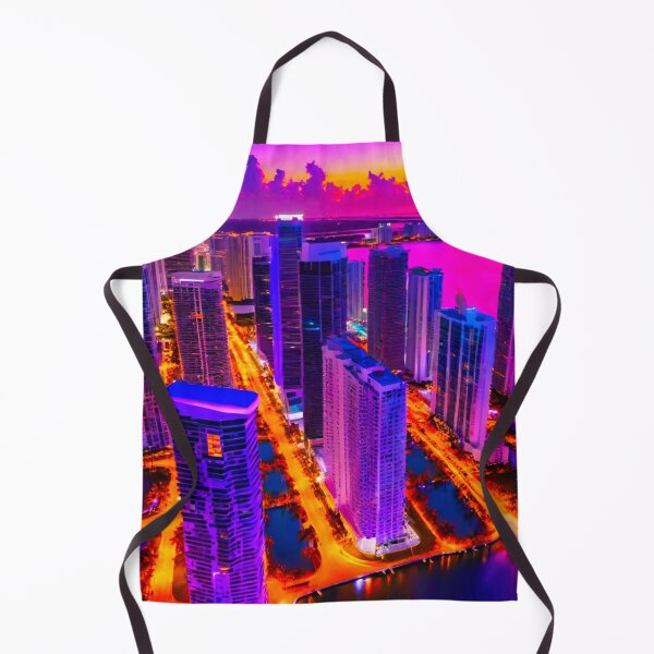 Item preview, Urban Sunset: Miami’s Evening Glow designed and sold by GrizzlyCollective.