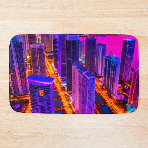 Item preview, Urban Sunset: Miami’s Evening Glow designed and sold by GrizzlyCollective.