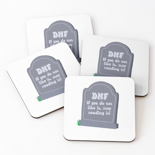 Item preview, Bookish DNF Tomb Stone  designed and sold by PedalPress.