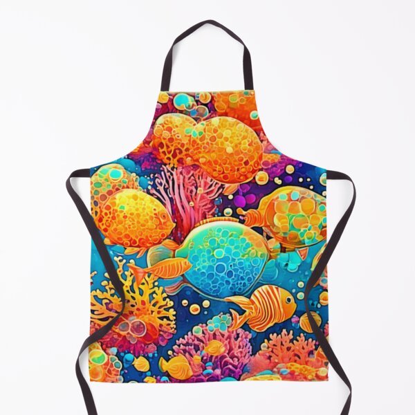 Item preview, Colorful Coral Reef Artwork designed and sold by Health And Fitness Posts e-Store.
