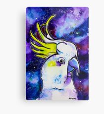 Galaxy Cockatoo Metal Print