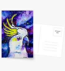 Galaxy Cockatoo Postcards