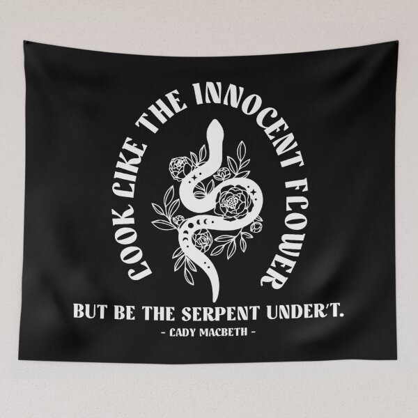 Item preview, Look Like The Innocent Flower But Be The Serpent Under't designed and sold by kjanedesigns.