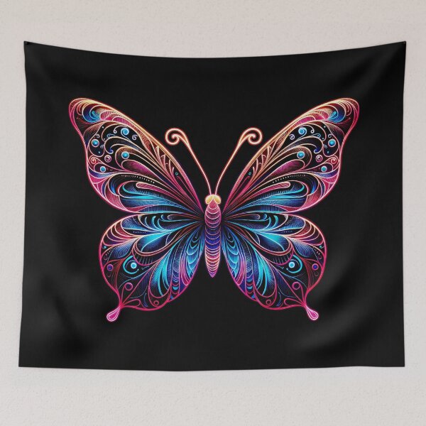 Item preview, Neon Butterfly of Power designed and sold by DD Design.