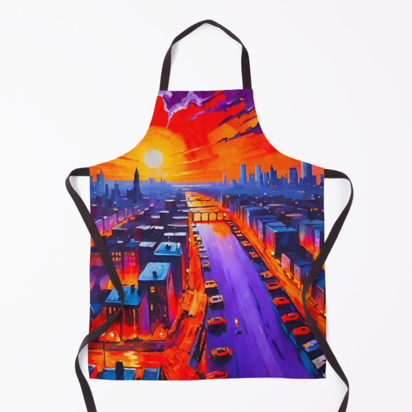 Item preview, NYC Skyline: Sunset Reimagined designed and sold by GrizzlyCollective.