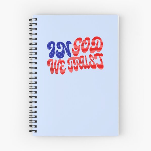 Item preview, In God We Trust USA Flag Groovy Retro Style designed and sold by Neeshki.