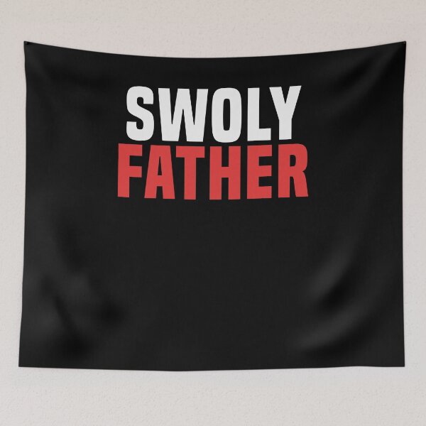 Item preview, Swoly Father - Funny Novelty Gym Shirt Father's Day Gift designed and sold by 14thFloor.