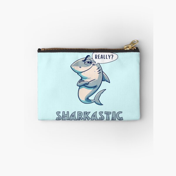 Item preview, Sharkastic - shark wordplay, shark pun designed and sold by Funny-Banana.
