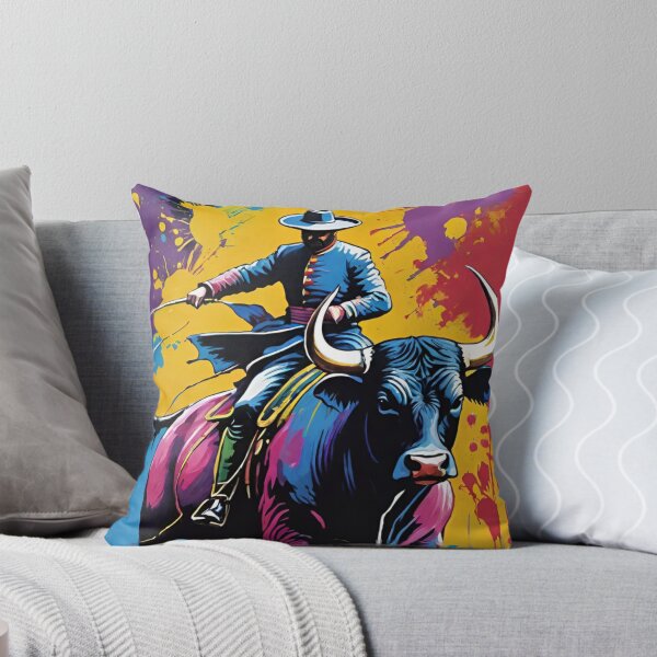 Item preview, bullfighting, arena, bull, woman, torreodor designed and sold by DonnaBlankaArt.