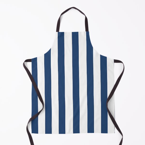 Item preview, Vertical wide and thick stripe fashion blue and white Sailor style designed and sold by Carlos Gudino.