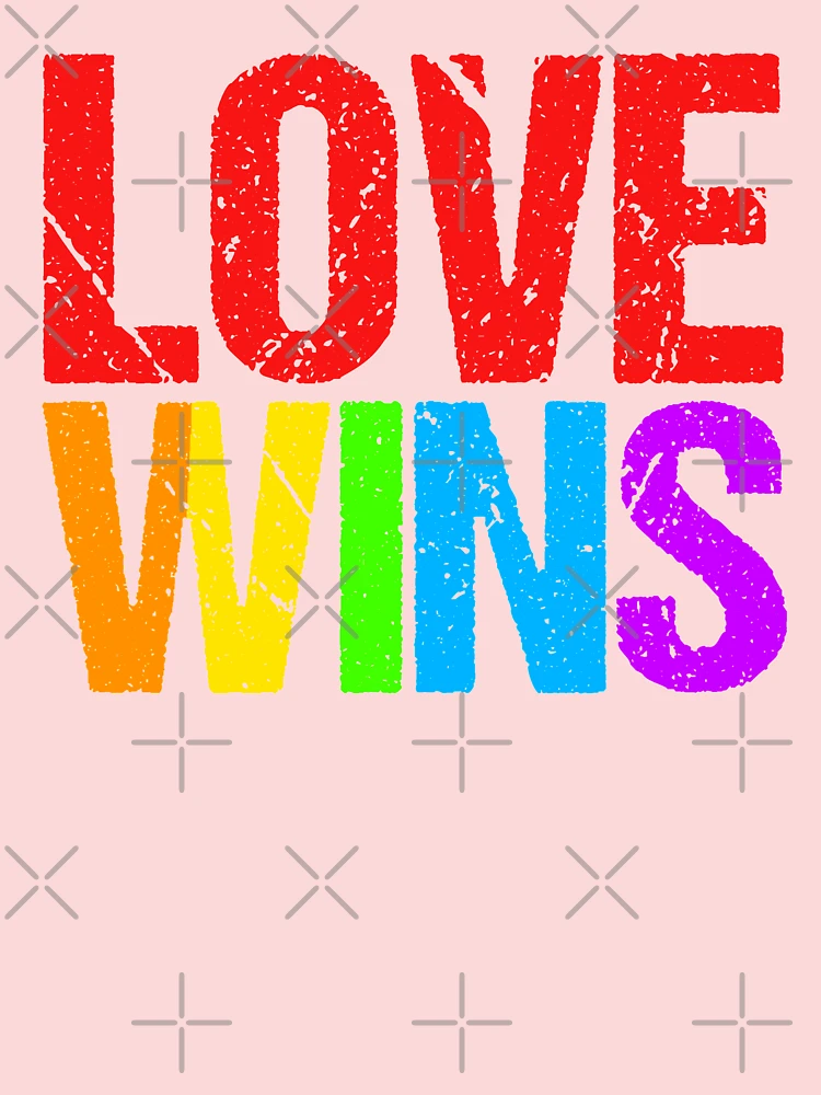 Love Wins Gay Pride Kids T-Shirt for Sale by elishamarie28