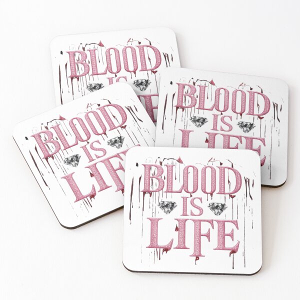 Item preview, Blood is Life Vampire Love Fantasy Series| Pink with Diamonds designed and sold by gyrate.