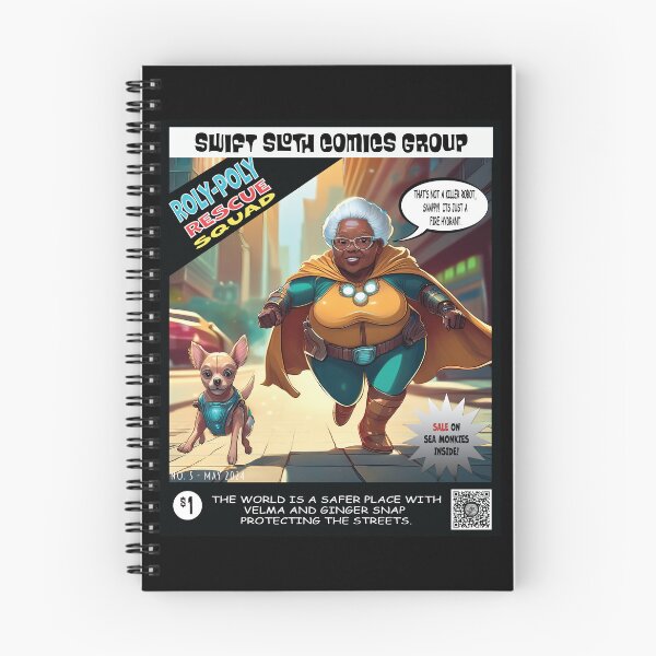 Item preview, Roly-Poly Rescue Squad - Velma and Ginger Snap Save The Day - Issue 5 designed and sold by SwiftSlothMedia.