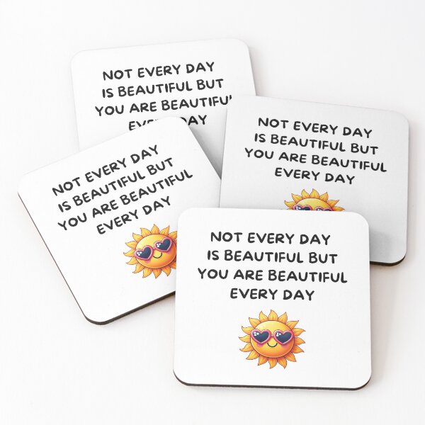 Item preview, EVERY DAY IS NOT BEAUTIFUL, YES designed and sold by lunacoco81.