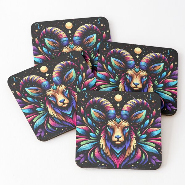 Item preview, Vibrant Floral Goat designed and sold by zoughlal.