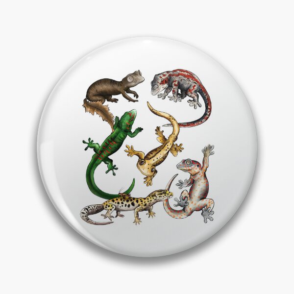 Item preview, Geckos Pattern Gift for Gecko Lovers and Herpetologists designed and sold by BeataY6Art.