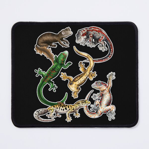 Item preview, Geckos Pattern Gift for Gecko Lovers and Herpetologists designed and sold by BeataY6Art.