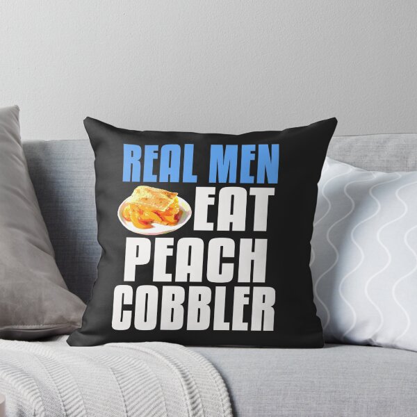 Item preview, Real Men Eat Peach Cobbler designed and sold by GnarlyGatorTees.
