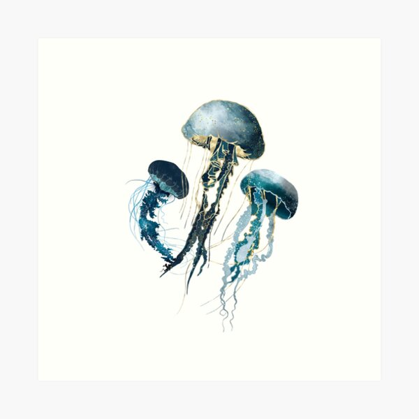 Item preview, Metallic Jellyfish V-Custom designed and sold by spacefrogdesign.