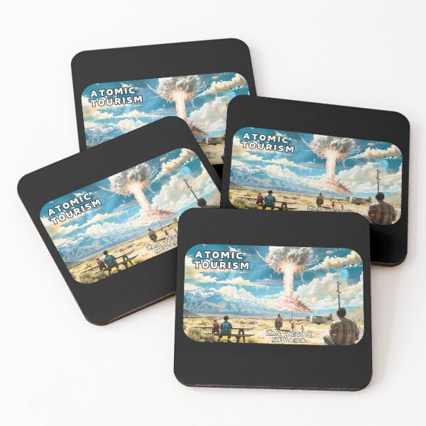 Item preview, Atomic Tourism Las Vegas Nevada  designed and sold by MojaveTradePost.