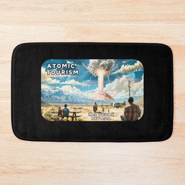 Item preview, Atomic Tourism Las Vegas Nevada  designed and sold by MojaveTradePost.