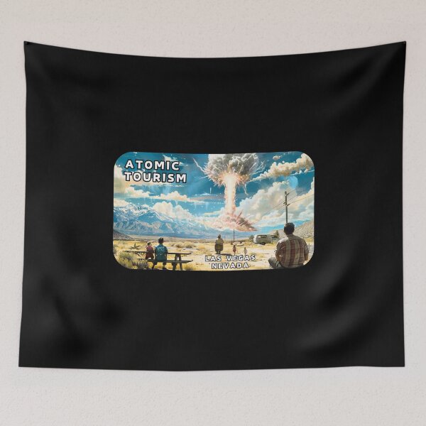 Item preview, Atomic Tourism Las Vegas Nevada  designed and sold by MojaveTradePost.