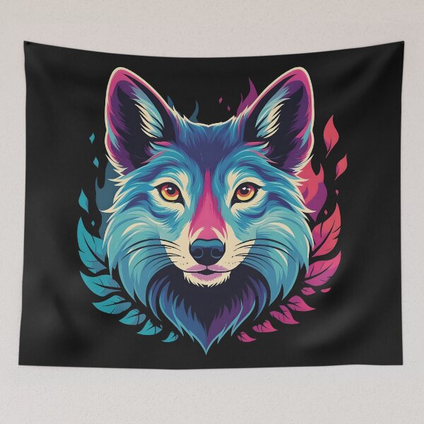 Item preview, Abstract Wolf designed and sold by zoughlal.