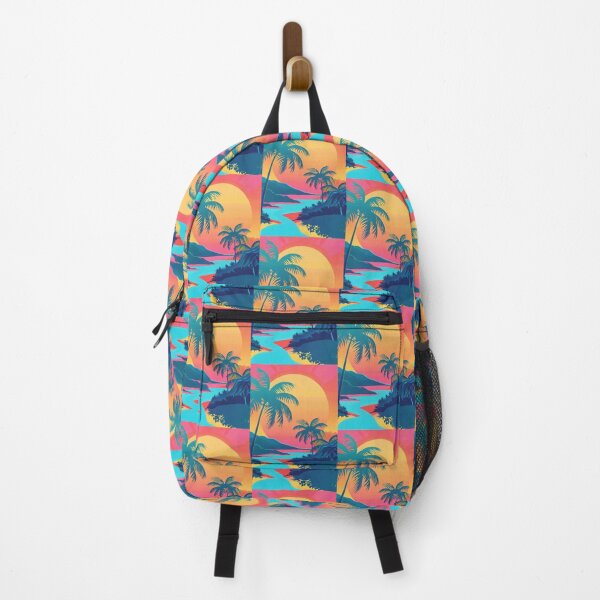 Item preview, 80s Style Poster. Palm Trees, Sun, Water designed and sold by Piotrek0001.