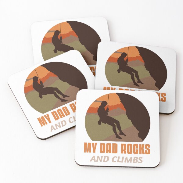 Item preview, My Dad Rocks And Climbs designed and sold by Sidetrackshirts.