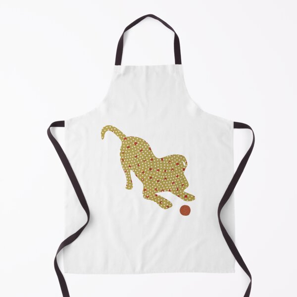 Item preview, Playing Puppy Green and Red - Silhouette Collection designed and sold by CuratedDesignCa.