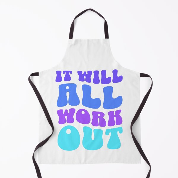 Item preview, It Will All Work Out! Blue And Purple designed and sold by PMCreative.