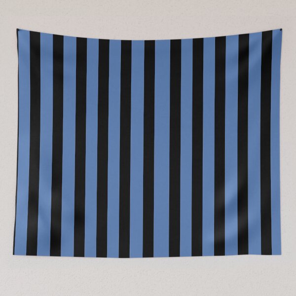 Item preview, vertical stripe wide and thick fashion blue and black designed and sold by Carlos Gudino.