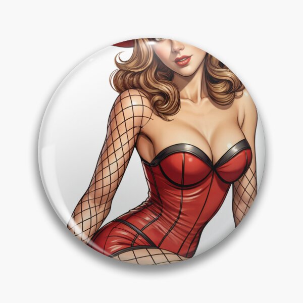 Item preview, Fashion digital woman,model in red,sitting pose  designed and sold by Creative88Art.