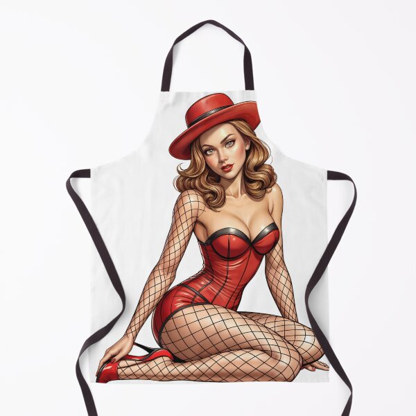 Item preview, Fashion digital woman,model in red,sitting pose designed and sold by Creative88Art.