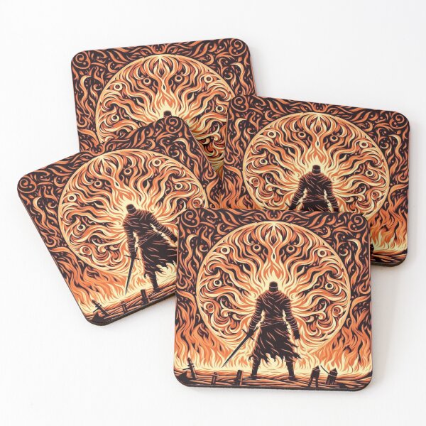 Item preview, Knight of Eternal Fire designed and sold by Cosas de Datherna.