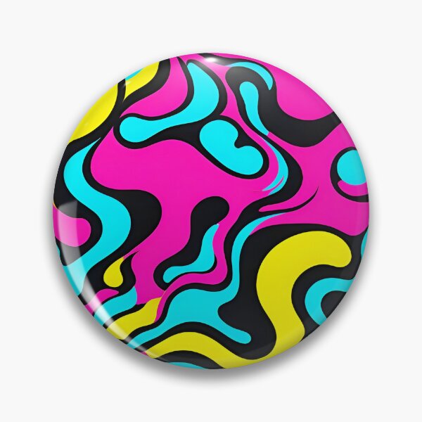 Item preview, 80s style vibrant pattern  designed and sold by Studio Quirk.