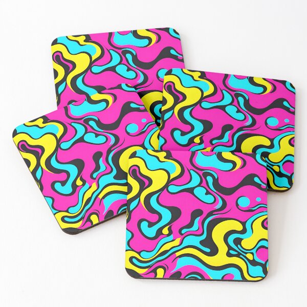 Item preview, 80s style vibrant pattern  designed and sold by Studio Quirk.