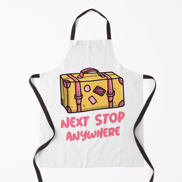 Item preview, Next Stop Anywhere designed and sold by Sidetrackshirts.