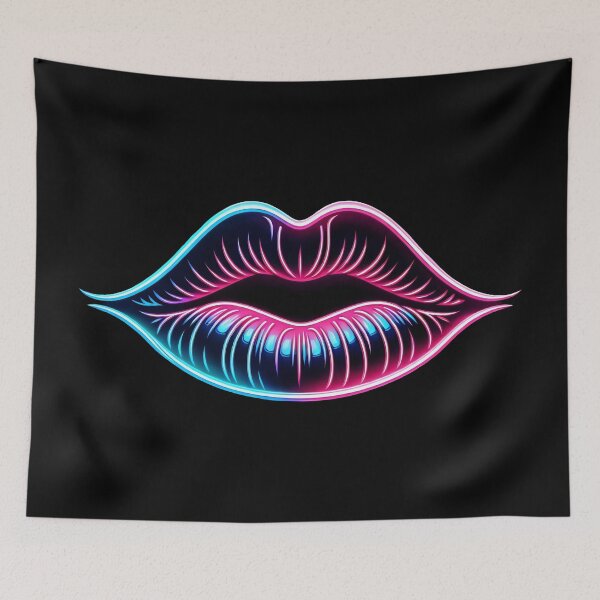 Item preview, Neon Lips of Whisper designed and sold by DD Design.