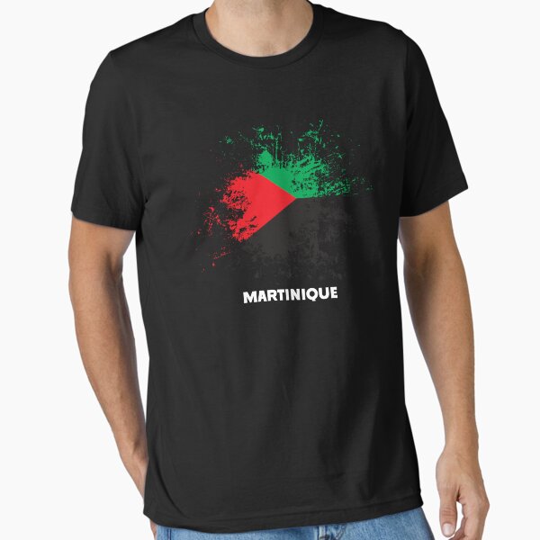 Aperçu de l'œuvre Aquarelle de Martinique, Drapeau de la Martinique, Tenue Martiniquaise créée et vendue par Flags &  Maps.