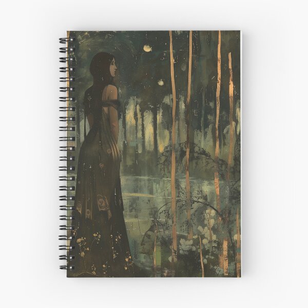 Item preview, Dark & Moody Vintage Portrait - Oil Painting for Renaissance Lovers designed and sold by JadeLotusArt.