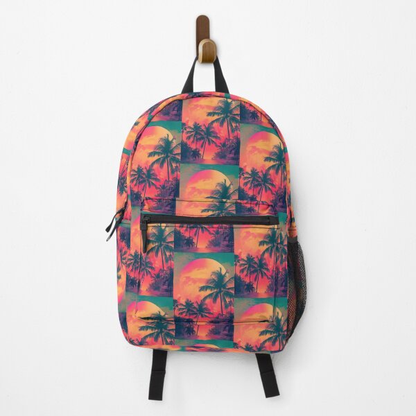 Item preview, 80s Style Poster. Palm Trees, Sun, Water designed and sold by Piotrek0001.