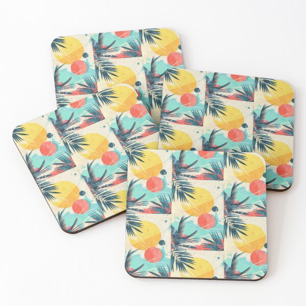 Item preview, 80s Style Poster. Palm Trees, Sun, Water designed and sold by Piotrek0001.